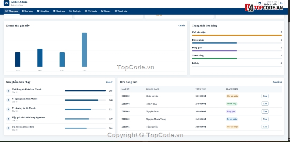 web bán đồ da,web bán hàng,Code bán hàng